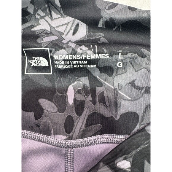 The North Face Womens Activewear Grey Geometric Cropped Legging Size Large.‎ - Picture 10 of 12